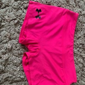 Under armor spandex shorts
